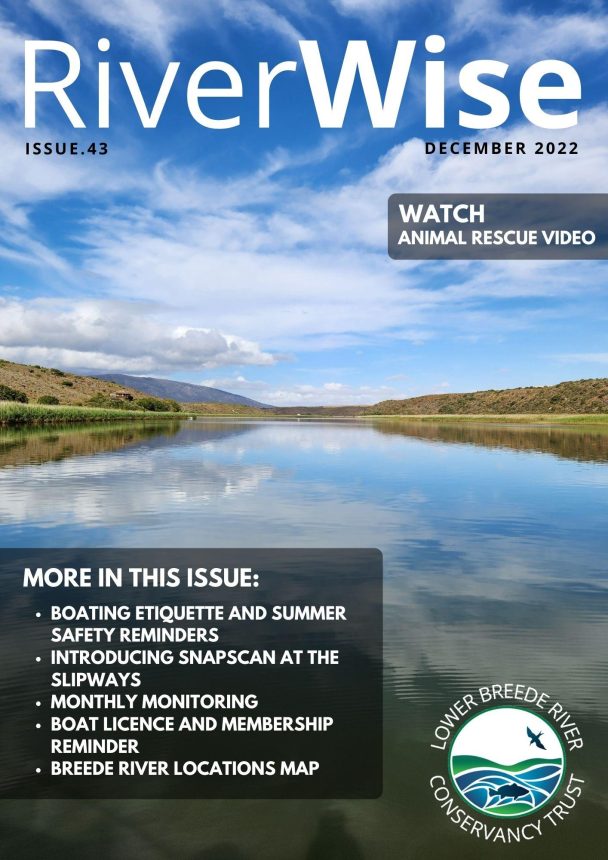 RIVERWISE NEWSLETTER – Lower Breede River Conservancy Trust